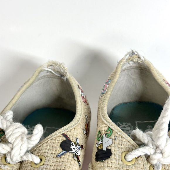 Vans One Piece Authentic Nami Straw Hat Crew Shoe Sneaker Men 6.5 / Womens 8 - Picture 14 of 16